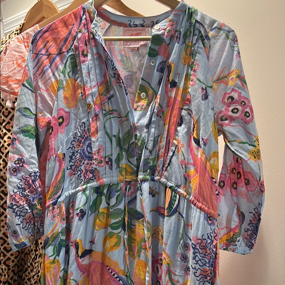 Banjanan Multicolor Floral Maxi Dress